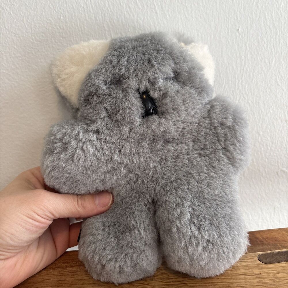 FLATOUT BEAR BABY - Flat Out - Aust Sheepskin - BABY  Koala 11.5" Sad Ear